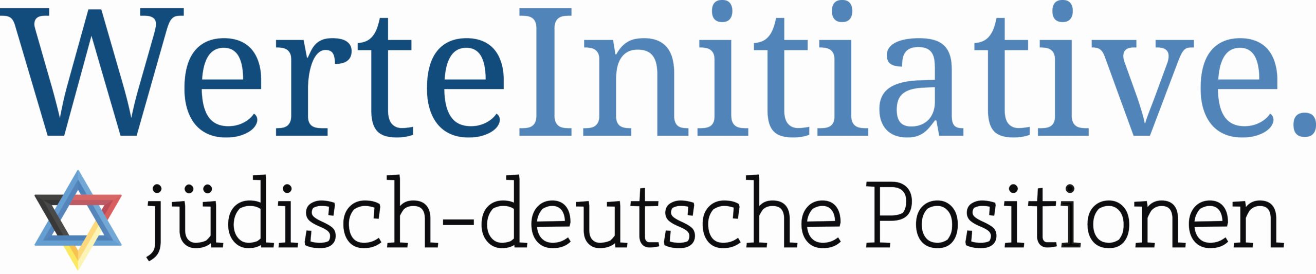 Logo der Werteinitiative, jüdisch-deutsche Positionen